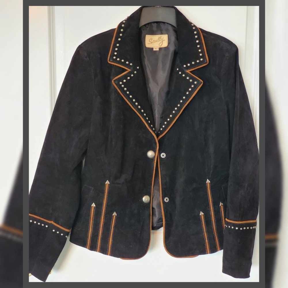 Brand New Genuine Leather Western Blazer